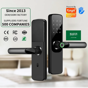 <span class=keywords><strong>Serratura</strong></span> Digitale TTlock con Impronta Digitale, Controllo Remoto WiFi Tuya, Password RFID, Maniglia Intelligente 5050/4585 per Porte Saudite - Product Image 1