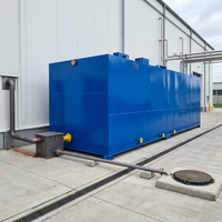 Station d'épuration des eaux usées MBR avancée pour projet hôtelier, OEM ODM, taille et configuration personnalisées