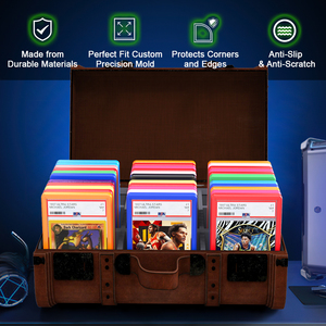 Protector de Tarjetas PSA, Ligeramente Rígido, de Goma Suave, Tamaño Estándar, Resistente a Caídas y Arañazos, para Tarjetas Deportivas y TCG Graduadas - Product Image 5
