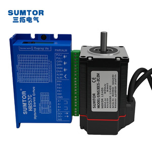 Vòng khép kín NEMA 23 động cơ bước với trình điều khiển 57hs76es-zc2m + hbs57c CNC Router điện tử Kit - Product Image 1