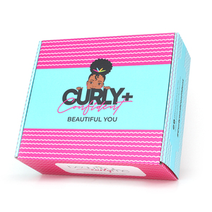 Yilucai özel oluklu kağıt nakliye kutuları katlanır bebek oyuncak kutusu kabartma ve mat laminasyon ile çocuklar için klasör tipi - Product Image 1