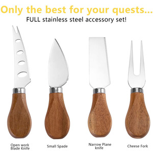 Table de queso vente en gros, plateau de service de <span class=keywords><strong>cuisine</strong></span>, plateau de fromage en <span class=keywords><strong>ardoise</strong></span> Extra Large, planche de confiserie en bois de qualité supérieure et ensemble de couteaux - Product Image 4