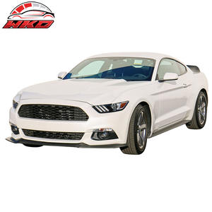 Kit de Mejora Aerodinámica para Parachoques Delantero, Compatible con Ford Mustang Coupé de 2 Puertas, Modelos 2015-2017, Negro Sin Pintar, PP, Difusor Inferior - Product Image 2