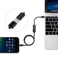 Adaptador TechSide TI157 USB-C a USB-A hembra, 10 Gbps 3.1 Gen2 (China)
