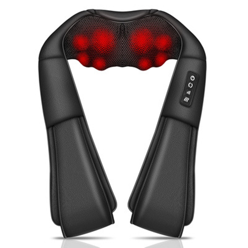Vibration Fitness Massager Belt Back Pain Shoulder Neckmassager Masajeador De Hombros Cuello Y Espalda Cervical Electric Massage