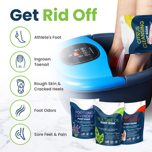 Sel de Bain de Pieds à la Lavande Epsom – Relaxant, Minéral, Anti-Stress, Améliore le Sommeil, Adoucit les Callosités et Peaux Sèches et Rugueuses – Vente en Gros OEM - Product Image 4