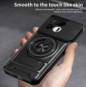 Custodia Magnetica Robusta con Protezione Fotocamera Scorrevole per Oppo Realme 16T 16 <span class=keywords><strong>Pro</strong></span>+ 15T 15 14 <span class=keywords><strong>13</strong></span> 12 11 5G, con Anello di Supporto, Design Sportivo e Impermeabile - Product Image 5