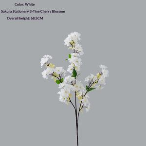 ดอกซากุระ 3 แฉก ดอกซากุระจำลอง ผู้ผลิตดอกไม้ประดิษฐ์ ตกแต่งบ้าน งานแต่งงาน ขายส่ง ดอกไม้ปลอม - Product Image 6