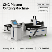 Machine de découpe plasma CNC robuste 200A 300A de type portique pour la découpe de tôles en acier inoxydable et en acier au carbone