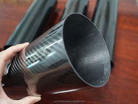 Tube en fibre de carbone de qualité supérieure |   Parfait pour les supports photo, les poteaux de tente et les tiges de flèches de tir à l'arc
