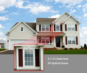 Ngoài trời trong nhà sử dụng nhà 4MP/8MP HD Hệ thống an ninh ip IR 4k PoE tự động lấy nét 5x Zoom Mạng CCTV Camera IR tầm nhìn ban đêm CMOS - Product Image 4