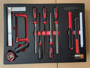 El juego de herramientas manuales de 201 piezas incluye destornillador y caja de cartón cromada de Hoz y reparación de <span class=keywords><strong>EVA</strong></span> para cualquier combinación - Product Image 6