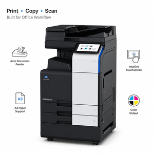 <span class=keywords><strong>Imprimante</strong></span> multifonction <span class=keywords><strong>laser</strong></span> couleur A3 A4 Konica Minolta Bizhub C361i avec USB, impression, copie, numérisation, machine tout-en-un - Product Image 3