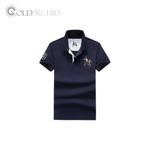 Breathable Eco-friendly Man Polo T Shirt Manufacturing