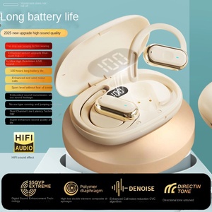 Auriculares Inalámbricos Baratos, Auriculares de Conducción Ósea, Deportivos, de Alta Calidad de Sonido, con Reducción de Ruido y Larga Duración - Product Image 3