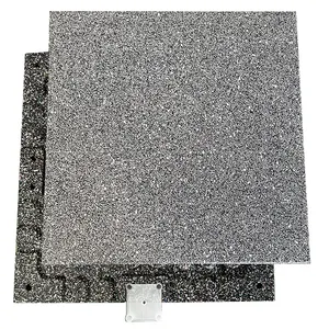 Mattonelle puzzle di qualità di alta qualità della fabbrica cinese 70% punti EPDM piastrelle per pavimenti in gomma ad incastro tappetini in gomma per palestra sollevamento pesi