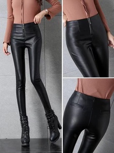 2023 New Arrives Glitter <strong>PU</strong> <strong>Leather</strong> 4-way Stretch Faux <strong>PU</strong> <strong>Leather</strong> Fabric Used for Woman Sexy Clothes, Dress and Coats - Product Image 3