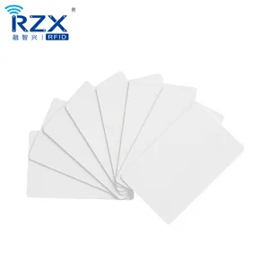 Cartão branco branco branco RFID da identificação 125Khz imprimível para o cartão do controle de acesso