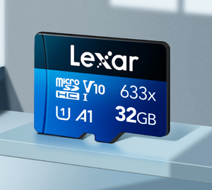 Tarjeta de Memoria TF de Plástico Azul 633X U3 al por Mayor, 32GB/64GB/128GB/256GB/512GB, para Cámaras de Vigilancia y Grabadoras de Conducción - Product Image 3