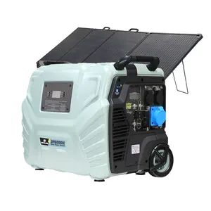 Almacenamiento de energía portátil EV generador solar 220V 3000W generador de batería con panel solar