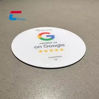 Etiqueta Nfc impresa personalizada 13,56 Mhz Chip NFC Reutilizable NTAG215 RFID NFC Menú Código QR Etiqueta epoxi