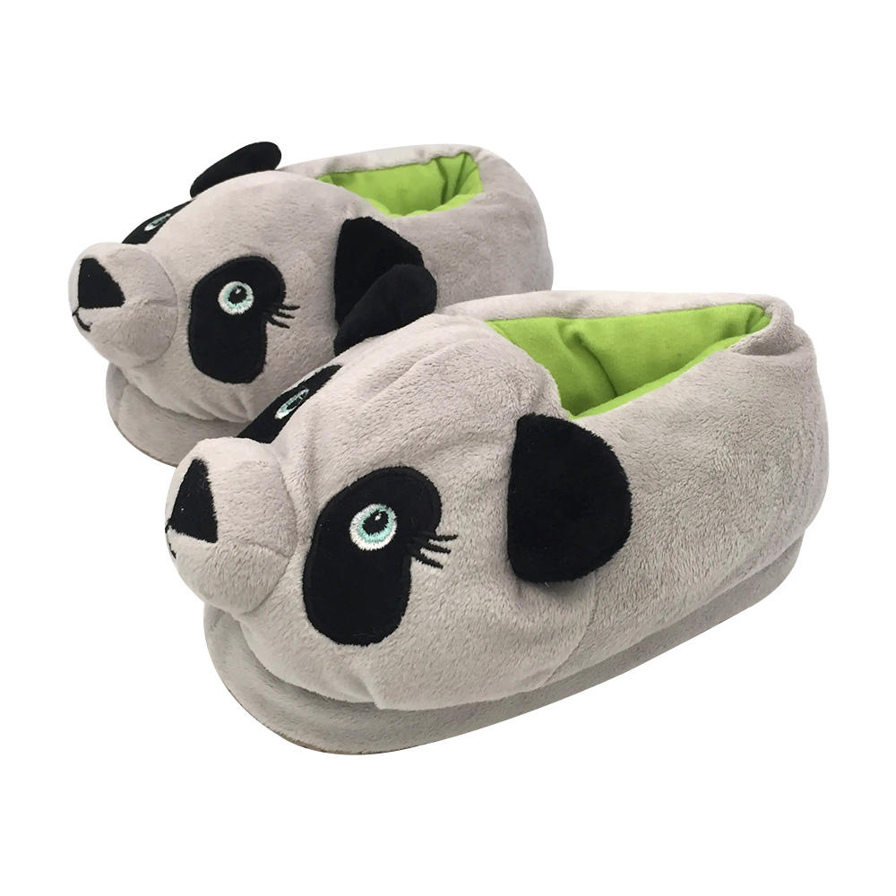 Cartoon Gifts for Birthday Christmas Novelty Women's Animal Slippers Cute Soft Plush House Fluffy Warm Panda Slippers