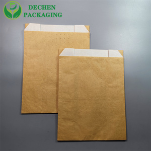 Fast Food Bag Custom Paper Bags Wholesale Glassine Bag Gusset Custom