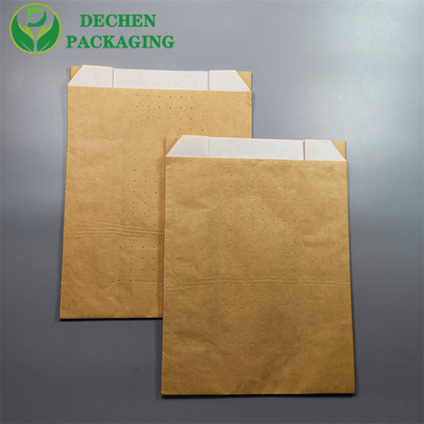 Paper Bag 100 Pcs Snack Pouch Bag With Clear Window Food Paper Bag Custom Paper Bag 100 Pcs Snack Pouch Bag With Clear Window Food Paper Bag Custom