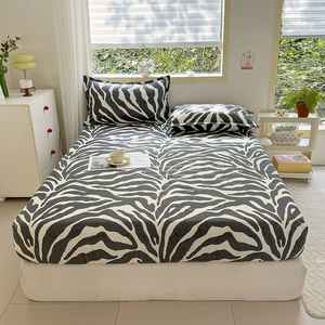 Großhandel atmungsaktiv gedruckt King <span class=keywords><strong>Size</strong></span> Spann betttuch Bettwäsche Einzel bett zubehör für Kinder und Erwachsene bedruckte Bettlaken-Sets - Product Image 3