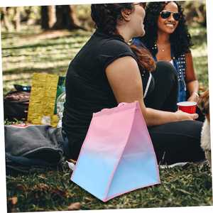 Sac isotherme personnalisé avec logo coloré KAISEN, garde les aliments au chaud pendant des heures, personnalisez-le avec votre logo unique - Product Image 6