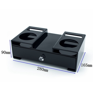 Hotel Annehmlichkeiten Verbrauchs material Box Acryl Aufbewahrung halter Gast freundschaft Tablett mit platzsparenden Schublade - Product Image 5