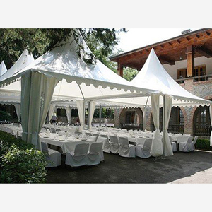 Tente de mariage russe en acier de 10 x 10 m à structure arquée pour concerts et événements en plein air - Product Image 6