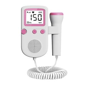 Moniteur de fréquence cardiaque à bas <span class=keywords><strong>prix</strong></span>, moniteur <span class=keywords><strong>Doppler</strong></span> fœtal portable de poche, moniteur cardiaque pour bébé - Product Image 1