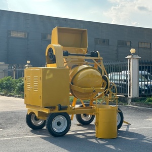 Bétonnière avec treuil de levage, chariot à roues, poulie, support A2-510LT - Product Image 5