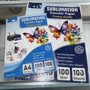 กระดาษซับลิเมชั่น GWIN ปี 2026 แห้งเร็ว 100 แกรม A4 A3 กระดาษถ่ายโอนความร้อนแบบซับลิเมชั่นสำหรับเสื้อยืด - Product Image 1