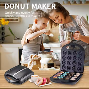 Máquinas para Hacer Sándwiches al por Mayor, Máquina para Hacer Waffles, Mini Máquina para Hacer Waffles, Máquina para Hacer Panqueques, Plancha para Waffles Personalizada, Máquinas para Comida Callejera - Product Image 3