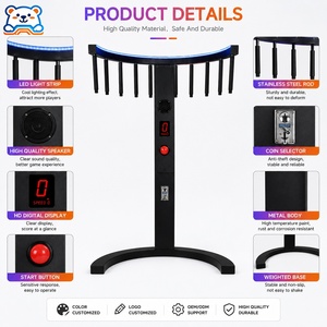 Máquina <span class=keywords><strong>de</strong></span> juego <span class=keywords><strong>de</strong></span> reacción rápida: Desafío <span class=keywords><strong>de</strong></span> velocidad metálico, actividad <span class=keywords><strong>de</strong></span> atrapar palitos que caen, operada con monedas japonesas, caja <span class=keywords><strong>de</strong></span> madera, inglés. - Product Image 1