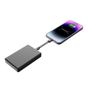แบตเตอรี่สำรองพกพาขนาด 5000mAh พร้อมสายชาร์จแบบถอดได้ เครื่องชาร์จแบตเตอรี่ขนาดกะทัดรัด - Product Image 5