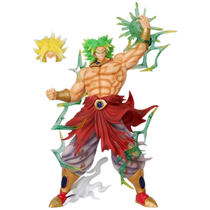 SLYC Figura <span class=keywords><strong>de</strong></span> Acción <span class=keywords><strong>de</strong></span> Super Saiyan Broly <span class=keywords><strong>de</strong></span> 42cm en PVC con Dos Cabezas y Efectos <span class=keywords><strong>de</strong></span> Luz, Anime Bug GK, Idea <span class=keywords><strong>de</strong></span> Regalo en Caja <span class=keywords><strong>de</strong></span> Color - Product Image 1