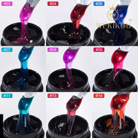 Fabricant OEM d'Extension de Offres Spéciales à Ongles en Verre Ambré avec Led UV en Gel Dur pour Échantillons Gratuits
