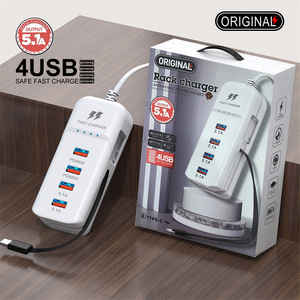 Cable de extensión de toma de corriente antiestática 66W 2PD + 2USB toma de carga súper rápida enchufe UE/Reino Unido/EE. UU. cargador de pared <span class=keywords><strong>Usb</strong></span> - Product Image 5