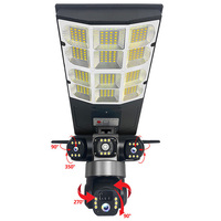 Caméra 12MP avec éclairage LED et contrôle par application mobile - Système de sécurité domestique extérieur, installation au plafond, caméra réseau CCTV 4K