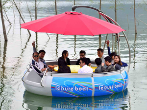 <span class=keywords><strong>Bateau</strong></span> Donut BBQ de Loisirs pour 8 Personnes, <span class=keywords><strong>Bateau</strong></span> de Dîner <span class=keywords><strong>Rond</strong></span> avec <span class=keywords><strong>Barbecue</strong></span>, 1 Pièce, Usage Résidentiel, Garantie 10 Ans, à Vendre - Product Image 5