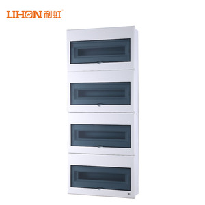 Cubierta de plástico IP30 y caja de panel de distribución MCB eléctrica de energía interior trasera de metal de 0,8mm - Product Image 3