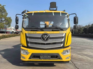 Nueva Grúa de Remolque de Servicio Pesado con Motor Diésel Manual Foton de 10 Toneladas, Camiones de Remolque con Grúa Telescópica Montada - Product Image 6