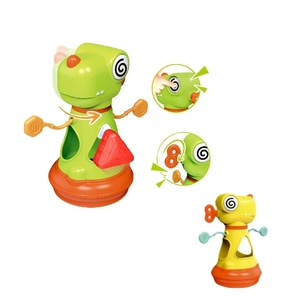 Nouveau modèle de dinosaure éducatif pour enfants, jeu de correspondance en plastique Cécile, jouet d'éveil cognitif pour la petite enfance - Product Image 1