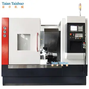 TCK40 4 Trục CNC Máy Tiện Nghiêng Giường CNC Biến Trung Tâm