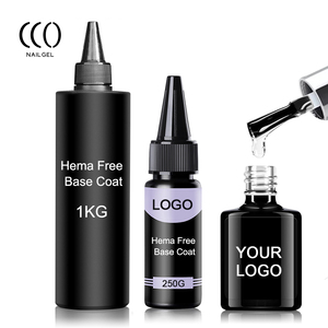 French özel 1KG UV jel oje ile fransız tarzı HEMA HPMA TPO ücretsiz özel etiket taban kat lehçe - Product Image 2
