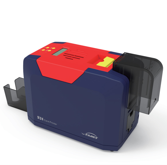 Desktop Single-sided Card Printer S21 Seaory ID PVC RFID Card Printer