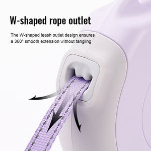 Truelove Dog Lead Cómodo Nylon Reflectante Animal Remache Manos Libres Control Luz Retráctil 5 metros Correa Flexible para perros - Product Image 3